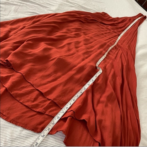 🇺🇸 RILLER FOUNT One Shoulder Maxi Dress J5 - Picture 4 of 6